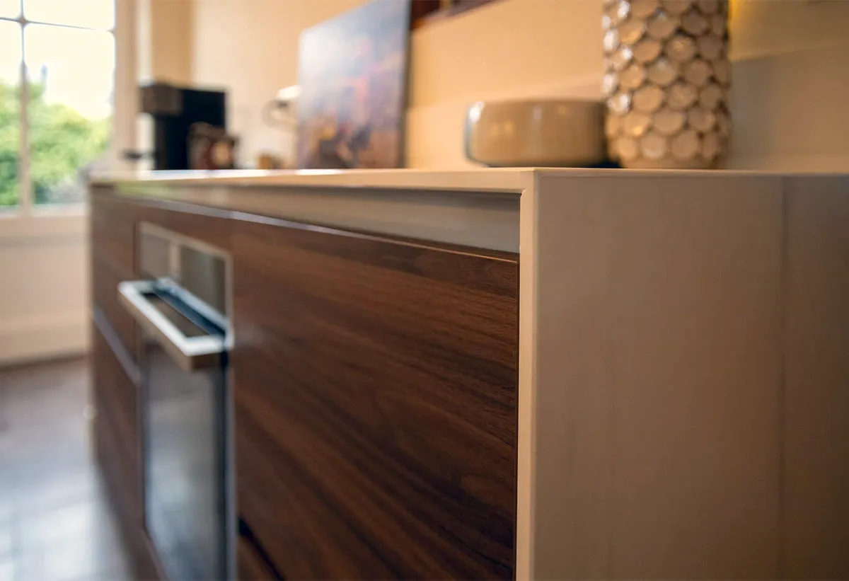 Decoraction Cuisine Sur Mesure Nantes Une Cuisine Equipee A Linspiration Seventies 3